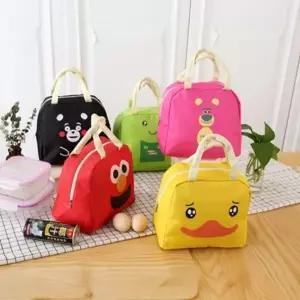 캐릭터 귀요미 보온 보냉 쿨러백 아이스백 도시락 가방 야외활동 캠핑 보냉백 도시락가방 초등학교 체험학