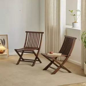 홈카페 베란다 원목의자 야외 접이식 경량 스툴 인테리어