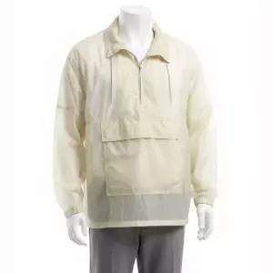 오라리 워시드 수퍼 라이트 에어리 나일론 아노락 아이보리 베이지 A24AP03SN