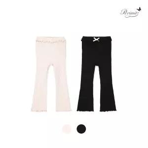 [페리미츠] 여아 골지 벨버텀 프릴 레깅스 유아 쫄바지 P2615P265_CJ