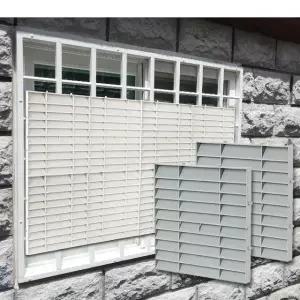 5P 방범창통풍블라인드 창문햇빛가리개 베란다가림막 가리개 주택 햇빛 창문 베란다가 반지하 발코니 조립식