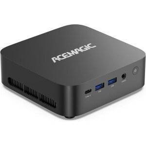 ACEMAGIC 미니 PC 게이밍 AMD Ryzen 7 7730U (업그레이드된 7430U / 5825U) 윈도우 11 프로 32GB RAM 1TB SSD 트리플 4K@60Hz 디스플레이 WiFi6 BT5.2 Type-C HDMI DP1.4b 컴퓨터 데스크톱 경량 오피스용