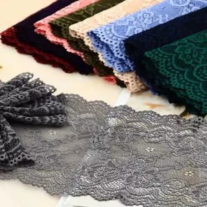 레이스원단 핑크 망사 천 쉬폰