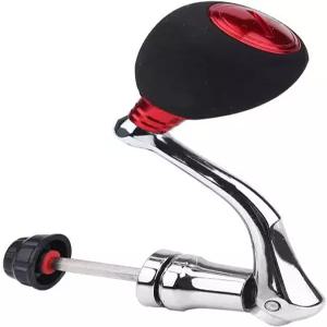 낚시 릴 손잡이 교체 전동 금속 로커 팔 그립 회전 액세서리2000 3000 MRed