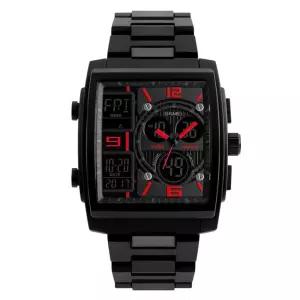 화면 디지털 요일 알람 조명 시계 전자 방수 손목 스포츠시계 디스플레이 방수 손목시계 멀티 알람