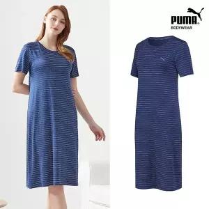 매장정품 푸마바디웨어 이월TOP 푸마 여성 원피스 브라탑 1종 네이비 1855261