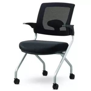 알파고 의자 블랙 팔유 연수원 세미나실 강의실 사무실 회의실