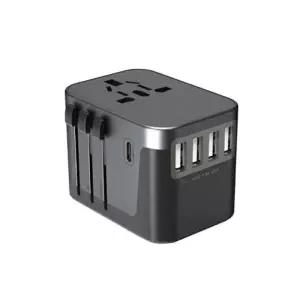 최신형 해외여행 5포트 USB 5.6A 고속충전 멀티 플러그 어댑터 랍슨유통