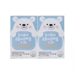 드시모네 곰돌이 츄어블 플러스(20억+아연+비타민D), 60정, 2개