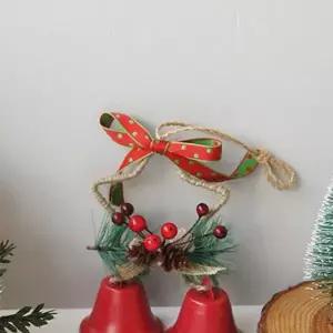 [하프클럽/셀러허브]문종 벨 레드스타 크리스마스장식 현관종 도어벨 크리스마스소품