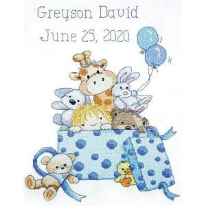 소년 장난감 스탬프 크로스 스티치 키트