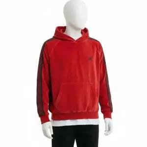 니들즈 트랙 후디 C/PE 벨로아 레드 NS252 트랙탑 후드티