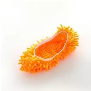 클린 발걸레 신발덧신 극세사 청소 거실슬리퍼걸레