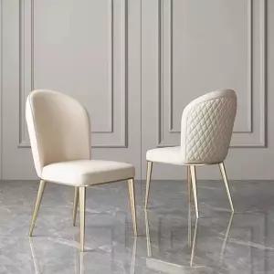 편한 가죽 식탁 업소용 의자 카페 튼튼한 레스토랑 북유럽 주방