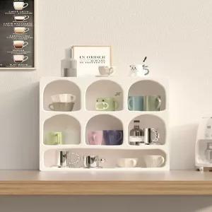 미니 찬장 홀더 선반 장식장 진열장 높이 컵홀더 그릇장 찻장 수납장