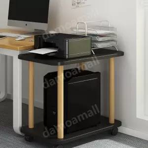 이동식 선반 컴퓨터 보관 프린터 복합기 본체 캐비닛 수납장