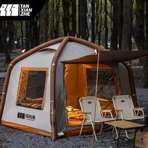 야외 감성 자동충전 에어텐트 방수 펌프내장 자동 에어