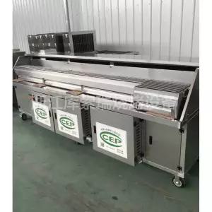 업소용 무연 야키토리 화로 꼬치구이 기계 숯불구이 집진기 몽땅