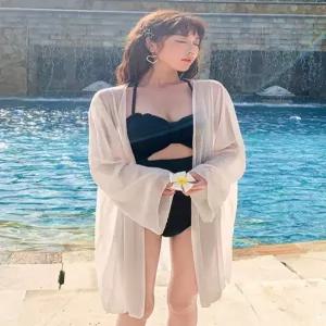 수영복가운 체형커버 커버업 로브