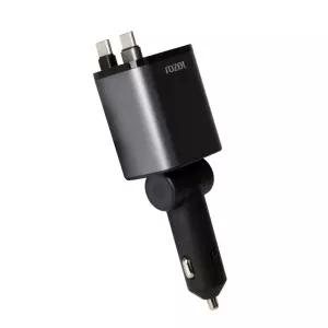 차량용초고속충전기 rozet 릴 C타입 시거잭 릴타입충전기 시거잭충전기 C타입 고속충전기 차량용