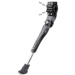 사이클링 딜 조절 가능한 리어 마운트 자전거 킥스탠드 | 24-29인치 성인 및 자전거, MTB 700C 도로/하이브리드 자전거를 위한 견고하고 내구성 있는 프리미엄 품질 풀 알루미늄 / 새로운 클램프 디자인