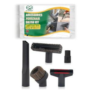 일부 모델 교체용 32mm 및 35mm 진공 청소기 액세서리 말털 브러시 키트와 호환되는 EZ SPARES 5PCS 1 1/4인치 3/8인치 틈새 공구 키트