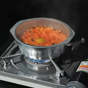 단단한 원형 사각 직화 캠핑 라면용기 13종