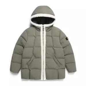 [백화점 정품] 내셔널지오그래픽 NATIONALGEOGRAPHIC 여성용 라루스 코지 덕다운 중기장 후드 다운점퍼 N23