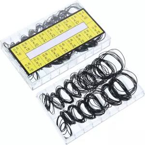 Qianyu 180 PCS O 링 워치 개스킷 방수 고무 씰 카세트 테이프 레코더 벨트 9종 CD DVD 일반 수리 재건