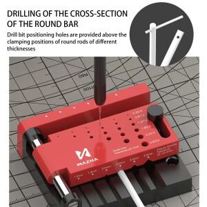 Mazha T0012 모델러 취미 센터 드릴링 공예 DIY용 라운드 로드 펀칭 포지셔너