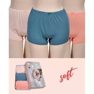 초등학생 여아 인견 쿨 사각 드로즈 팬티세트3p 6학년 학생용 인기