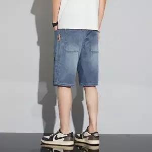 남자 청반바지 레이첼 반바지 빅사이즈 청바지 슬림 배기 5부 젠1