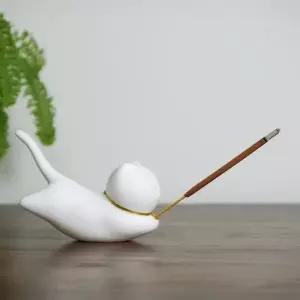 [하프클럽/셀러허브]고양이 인센스 스틱 홀더 향 받침대