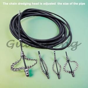 전기 드릴 배수구 청소기 1-5미터 연장형 하수관 스프링 파이프라인 도구