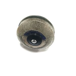 1pc 다이아몬드 금속 잔디 깎는 기계 블레이드 샤프너 그라인더 정원 가위 Rototillers 파워 핸드