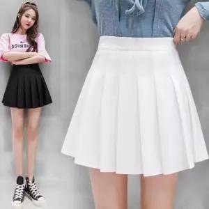 [신상오픈런]20대 여성용 밴딩 플리츠 미니 스커트 (41041365)