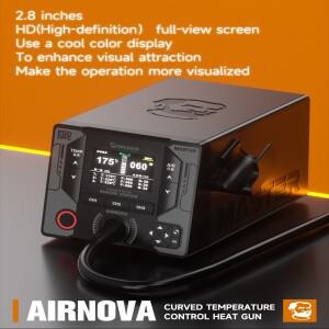 메카닉 에어노바 1200W 고출력 스마트 열풍기 재작업 스테이션 혼 노즐 (휴대폰 BGA IC PCB 납땜 성형 수리