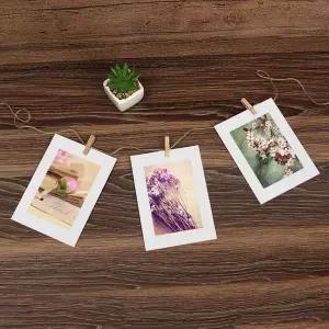 [하프클럽/셀러허브]걸이형액자 포토가랜드 종이액자(5x7) 화이트 페이퍼프레임 걸이식액자