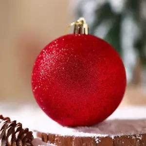 [하프클럽/셀러허브]크리스마스 장식볼 고급스러운 트리 데코용 트리볼