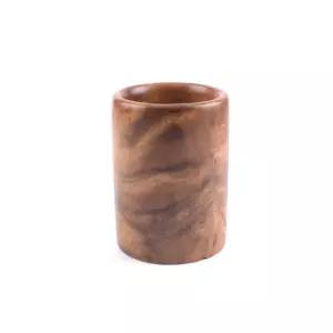 연필꽂이 원목 다용도통중형 식기류 붓통 인기 펜꽂이 기획상품 우드 아카시아