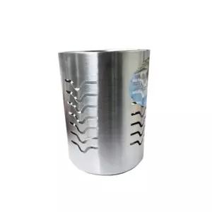 인기 스텐 대형 주방 기획상품 수저통 조리도구 원형 인테리어 보관 소품 다용도통