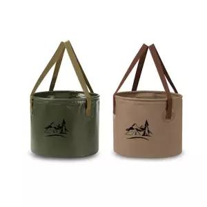 접이식 버킷 설거지통 캠핑 인기 세차 바구니 다용도 기획상품 아이스 10L 물통 설거지