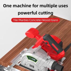 휴대용 핸드 목공 커터 타일 절단 건식벽 바닥 석고 먼지없는 원형 톱