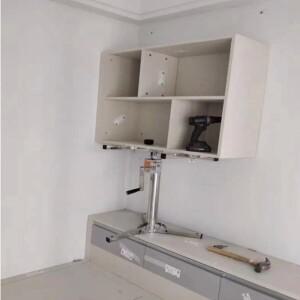 2025  벽 캐비닛 장착 브래킷 설치 Shenqi 스테인레스 스틸 하중 지지 휴대용 리프팅 플랫폼