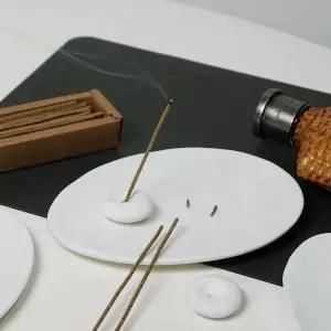 [하프클럽/셀러허브]감성 조약돌 세라믹 인센스 스틱 홀더 향 받침대