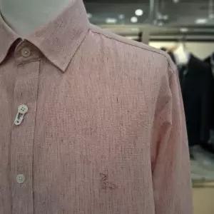 트레몰로 HC10 2026  여름 긴팔 마 남방 세정 트레몰로 여름 마혼방 긴팔 캐주얼 면남