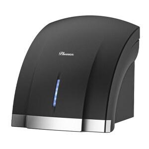 PLUSEN 핸드 드라이어 110V 소형 상업용 핸드 드라이어 자동 전기 공기 건조기 가정용 또는 상업용 욕실용 따뜻한 냉기 스위치 3핀 플러그인 버전