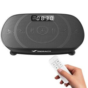 MERACH 진동판 운동 기계, 림프 배액 체중 감량을 위한 곡선 진동판, LED 디스플레이에서 실시간 칼로리 추적이 가능한 가정 여성 남성을 장비