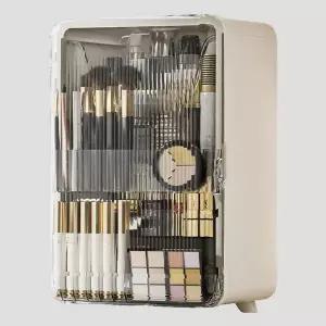 [하프클럽/셀러허브]수납장 책상정리 화장품트레이 수납함 뷰티박스 콘솔