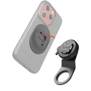 sincetop 자전거 휴대폰 마운트 - 시리즈 Q [쿼드] 산악 스템 홀더 퀵 잠금 및 해제 MTB 전기 로드 자갈 자전거용 알루미늄 핸들바 사이클링